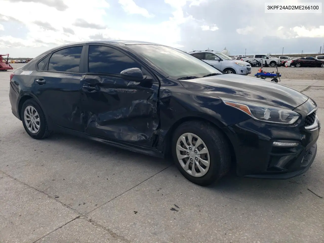 2021 Kia Forte Fe VIN: 3KPF24AD2ME266100 Lot: 62287525
