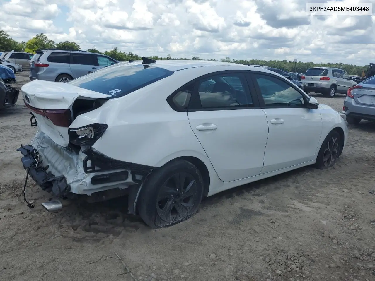 3kpf24ad5me403448 3KPF24AD5ME403448 2021 Kia Forte Fe