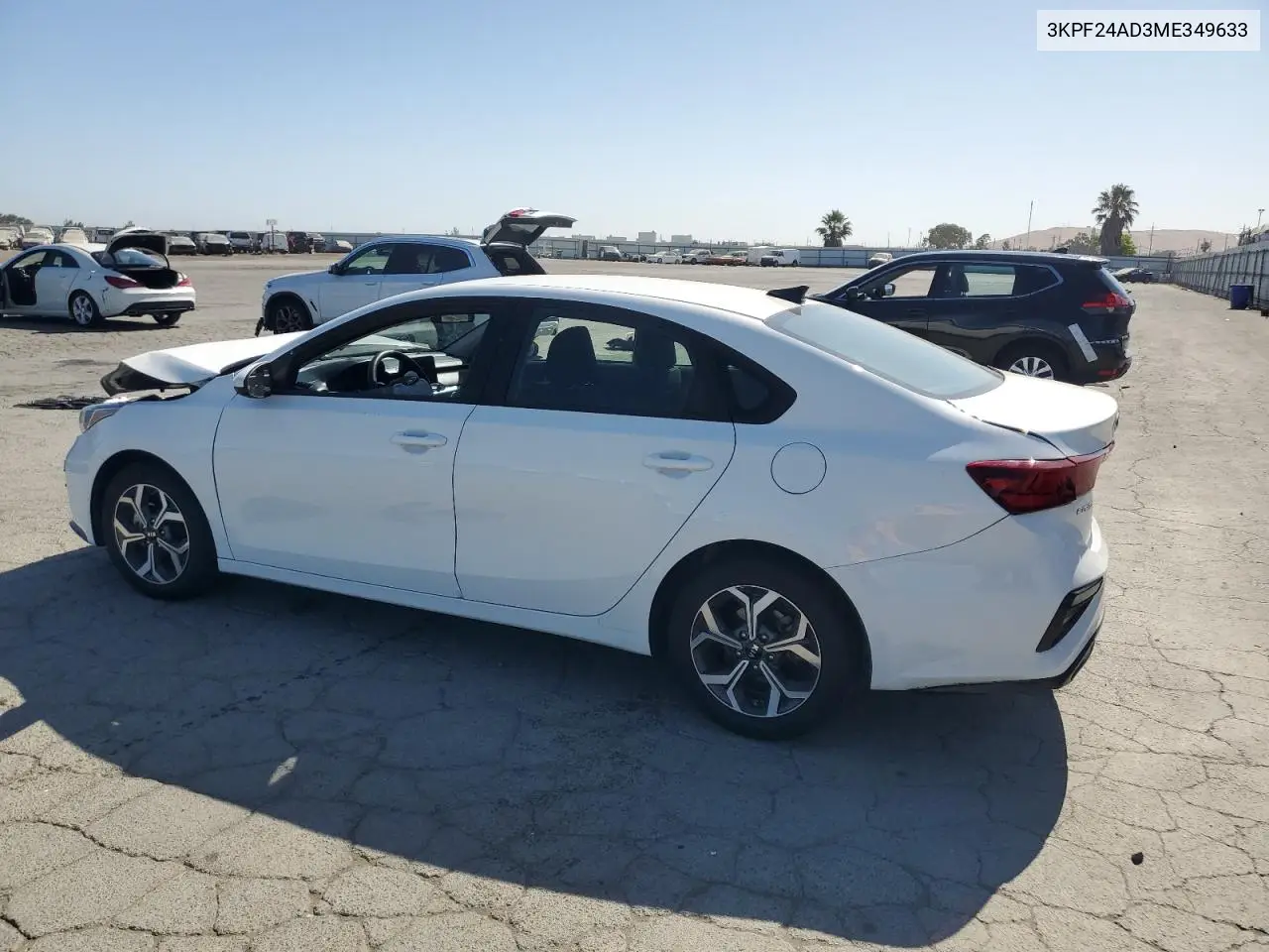2021 Kia Forte Fe VIN: 3KPF24AD3ME349633 Lot: 62694205