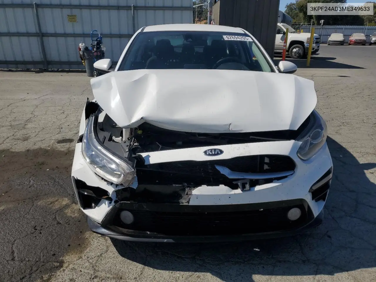 2021 Kia Forte Fe VIN: 3KPF24AD3ME349633 Lot: 62694205