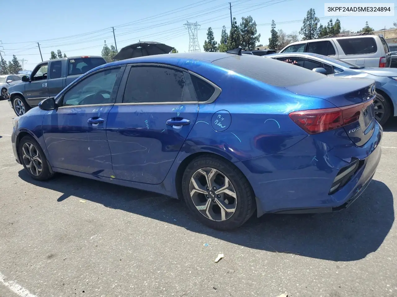 3kpf24ad5me324894 3KPF24AD5ME324894 2021 Kia Forte Fe