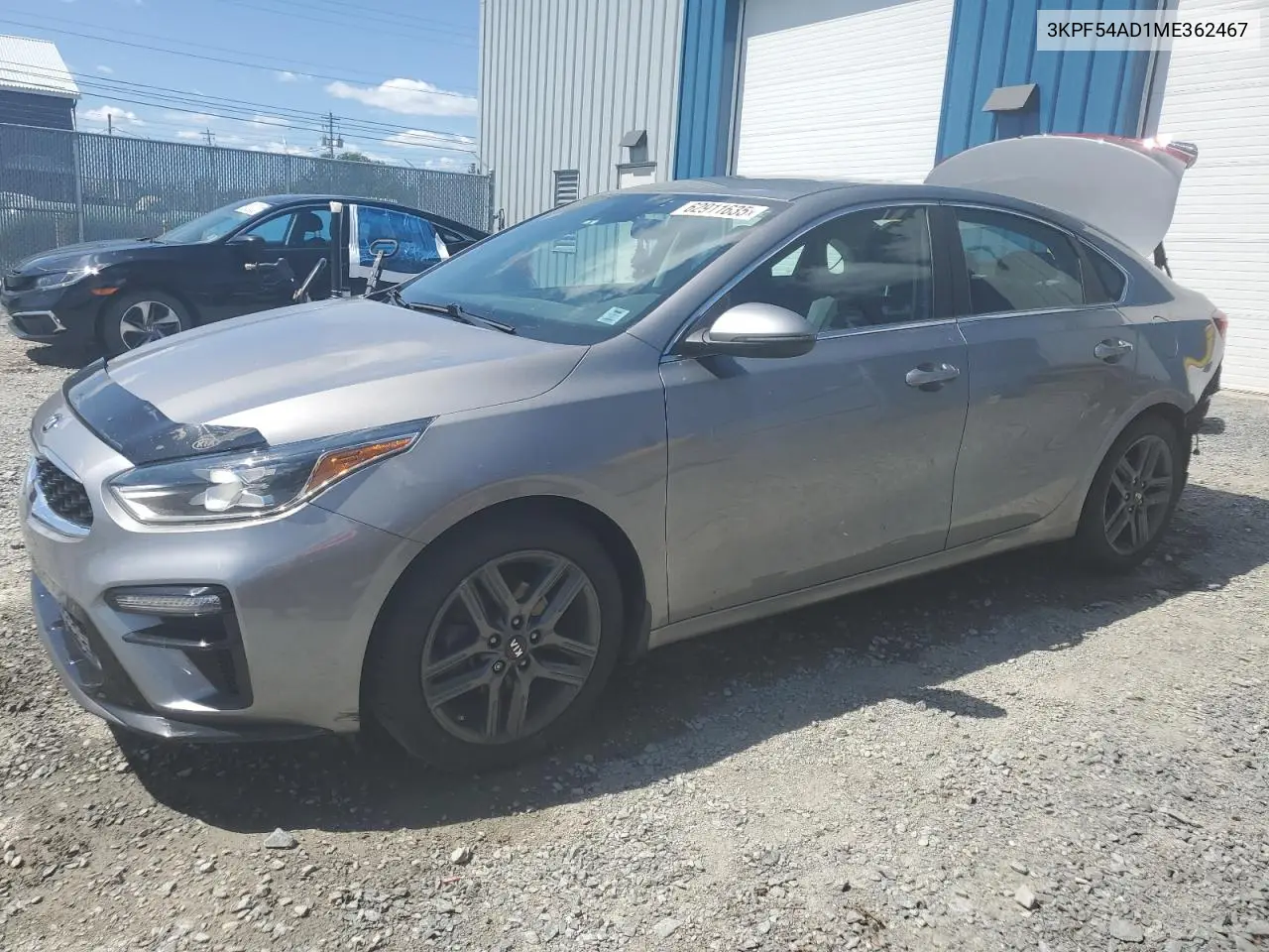 2021 Kia Forte Ex VIN: 3KPF54AD1ME362467 Lot: 62911635