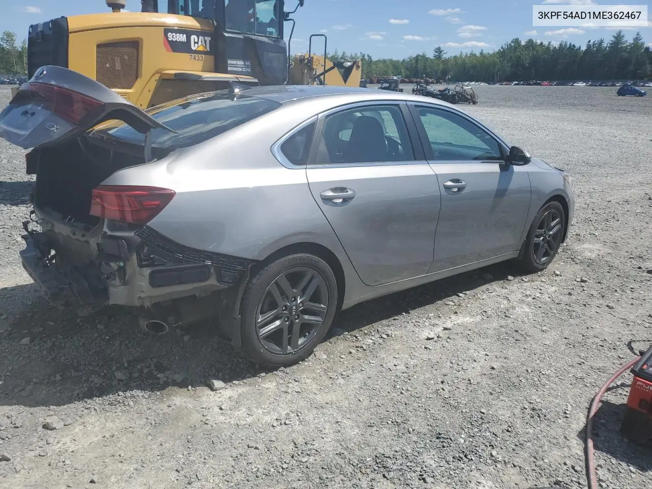 2021 Kia Forte Ex VIN: 3KPF54AD1ME362467 Lot: 62911635