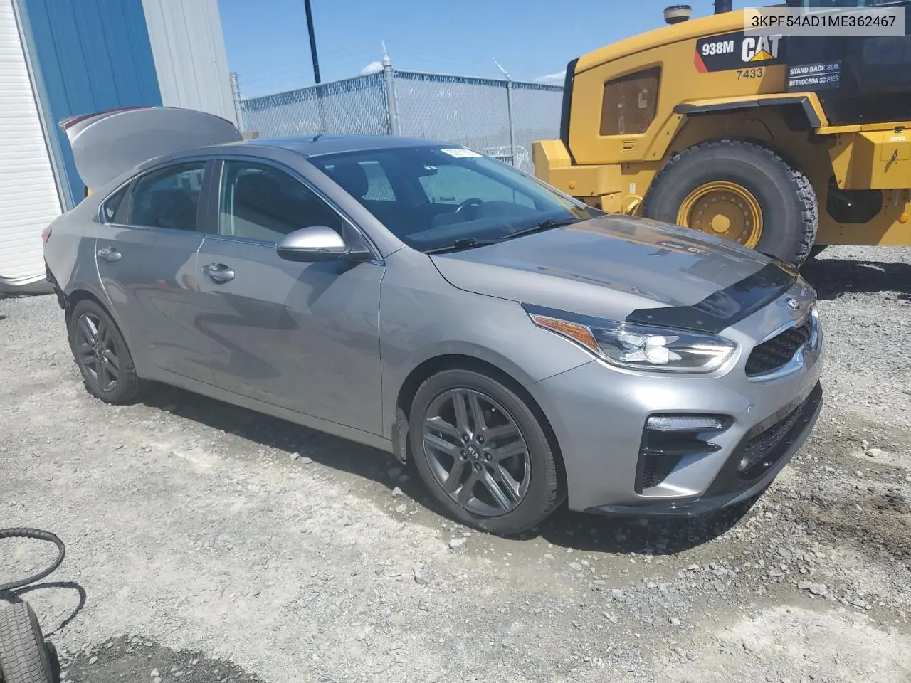 2021 Kia Forte Ex VIN: 3KPF54AD1ME362467 Lot: 62911635