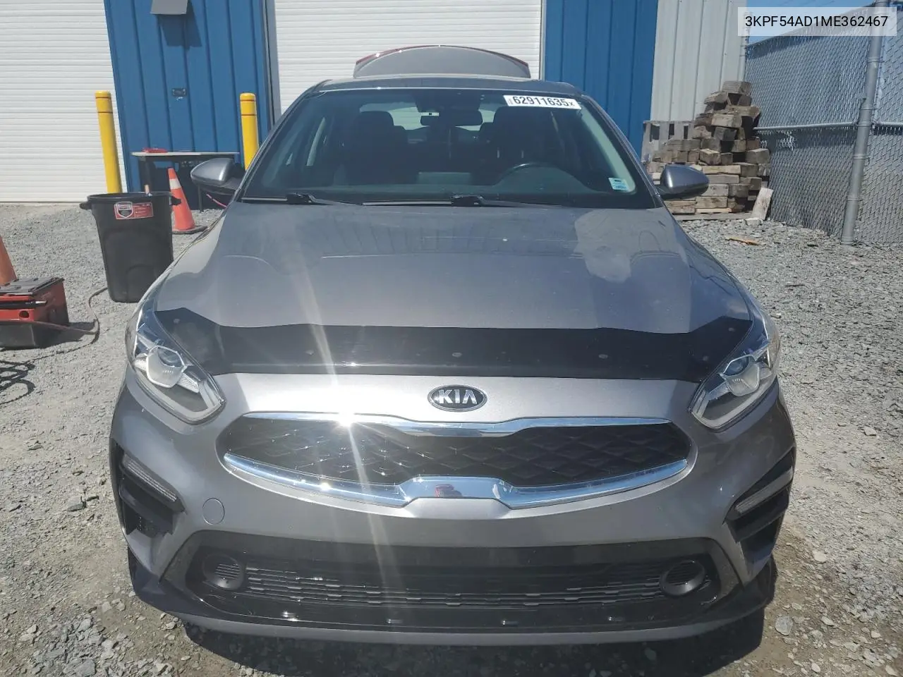 2021 Kia Forte Ex VIN: 3KPF54AD1ME362467 Lot: 62911635