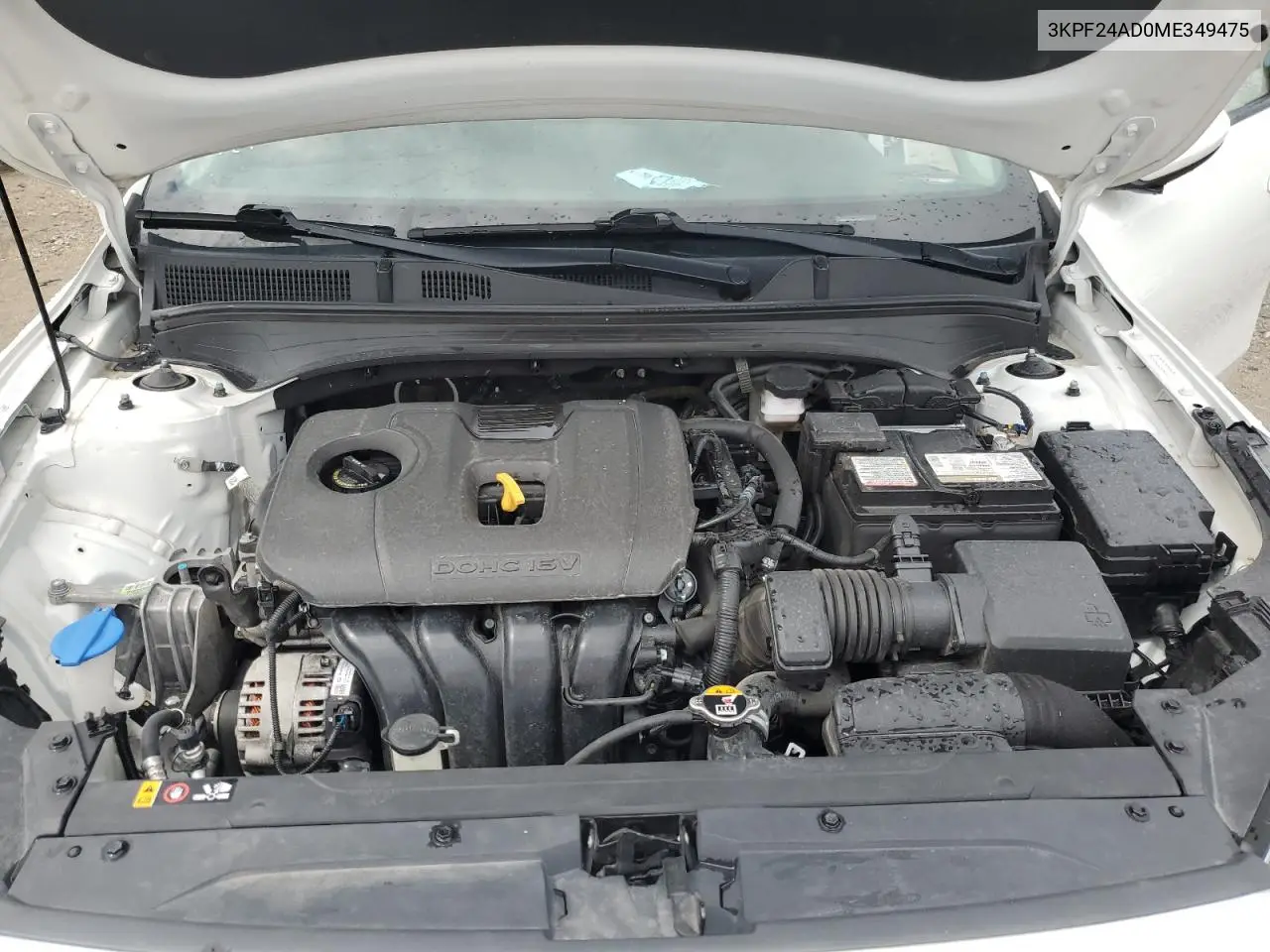2021 Kia Forte Fe VIN: 3KPF24AD0ME349475 Lot: 62943855