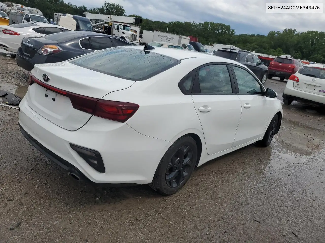 2021 Kia Forte Fe VIN: 3KPF24AD0ME349475 Lot: 62943855