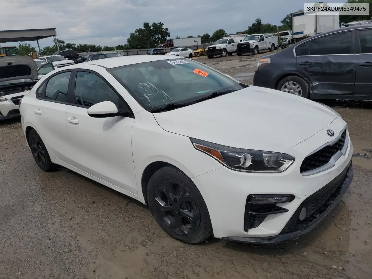 2021 Kia Forte Fe VIN: 3KPF24AD0ME349475 Lot: 62943855
