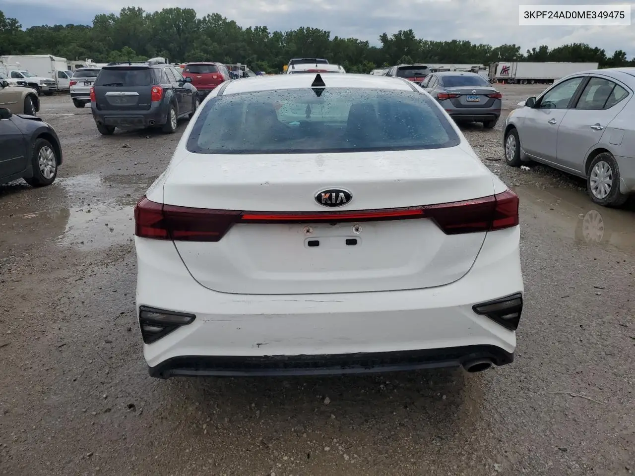 2021 Kia Forte Fe VIN: 3KPF24AD0ME349475 Lot: 62943855