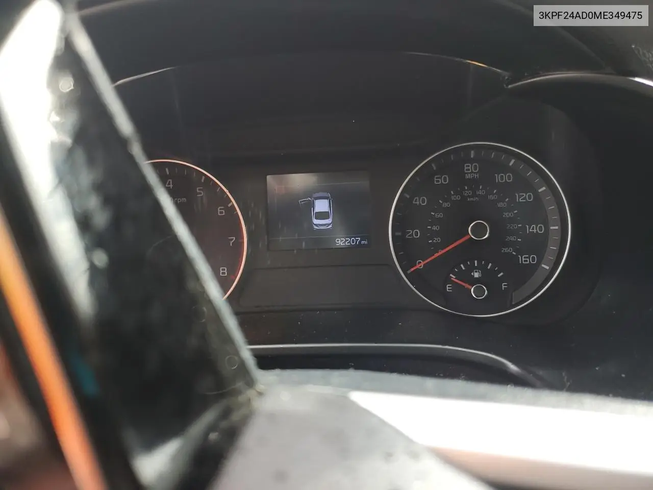 2021 Kia Forte Fe VIN: 3KPF24AD0ME349475 Lot: 62943855