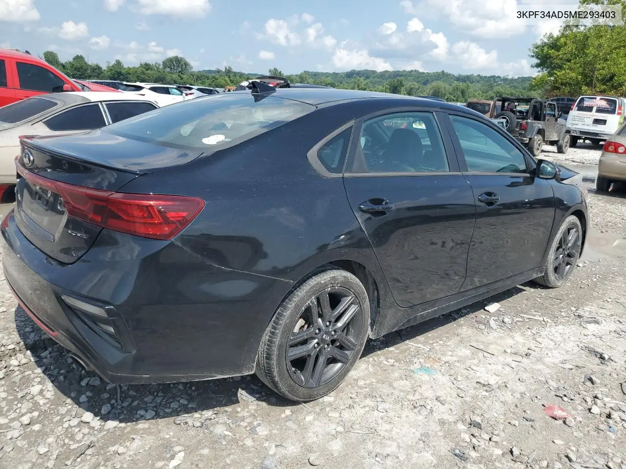 2021 Kia Forte Gt Line VIN: 3KPF34AD5ME293403 Lot: 65621165