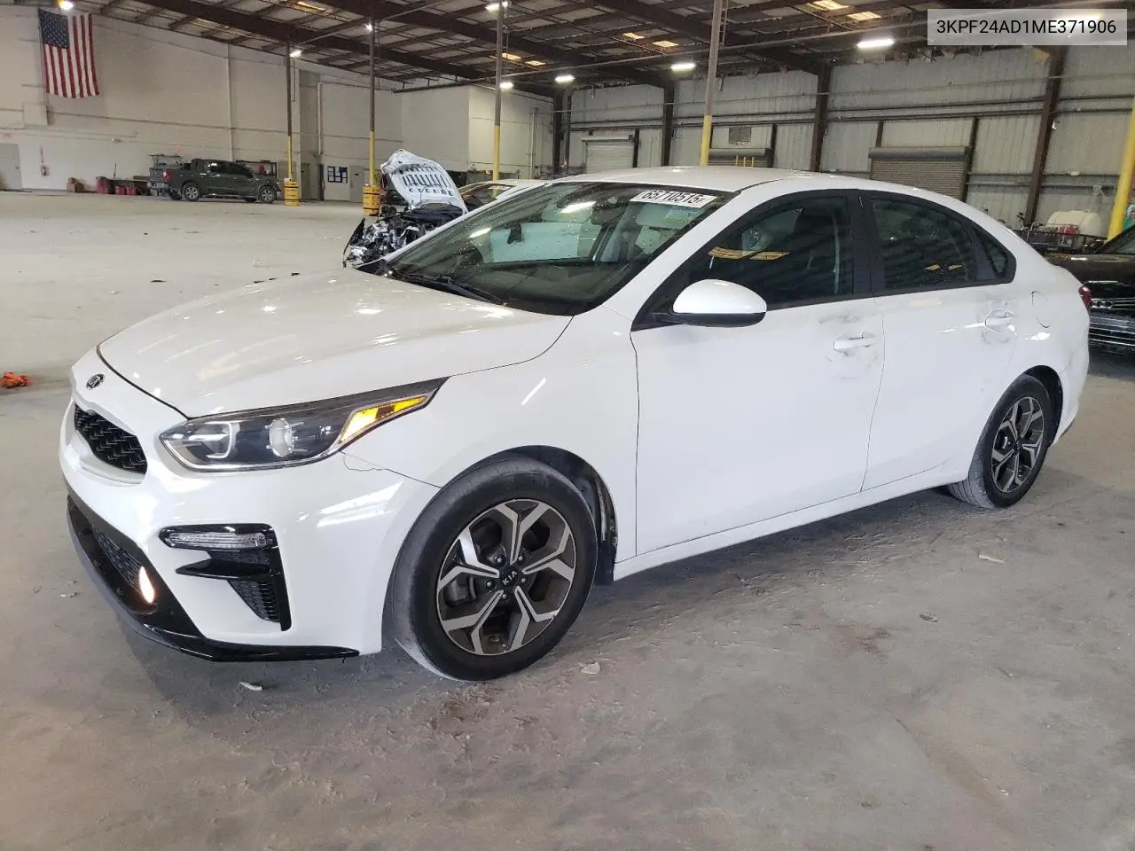 2021 Kia Forte Fe VIN: 3KPF24AD1ME371906 Lot: 65710515