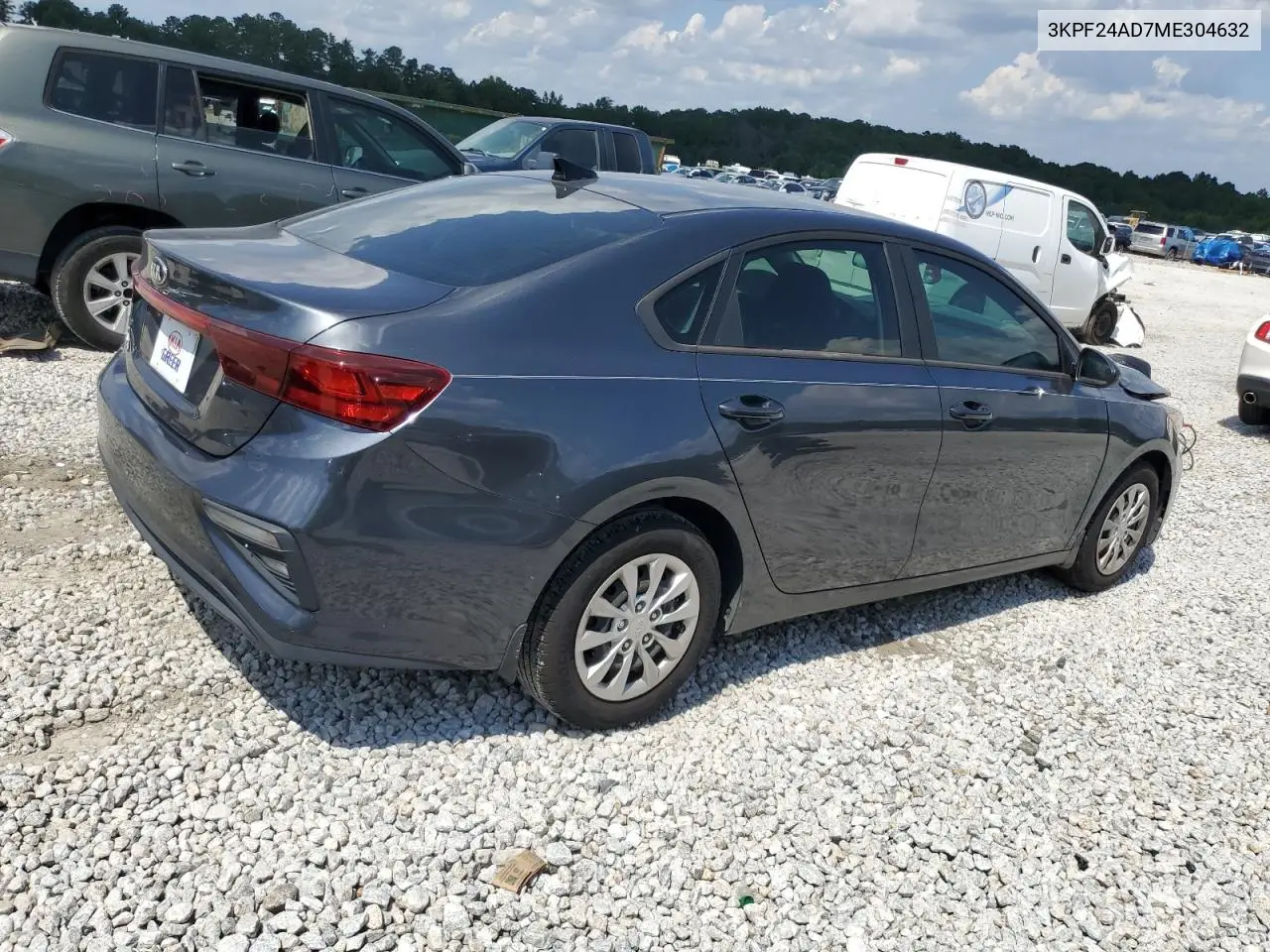 2021 Kia Forte Fe VIN: 3KPF24AD7ME304632 Lot: 65733985