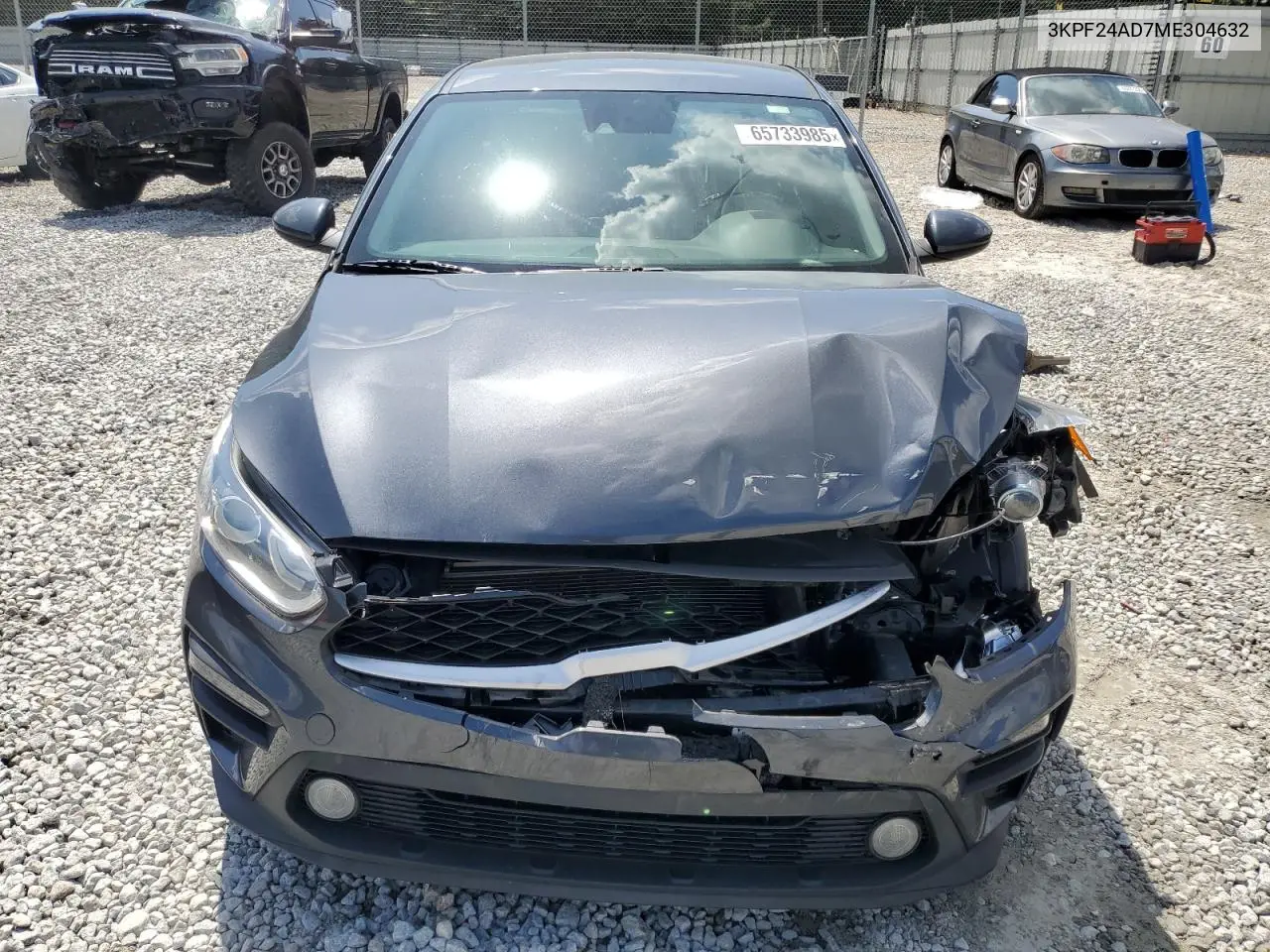 2021 Kia Forte Fe VIN: 3KPF24AD7ME304632 Lot: 65733985