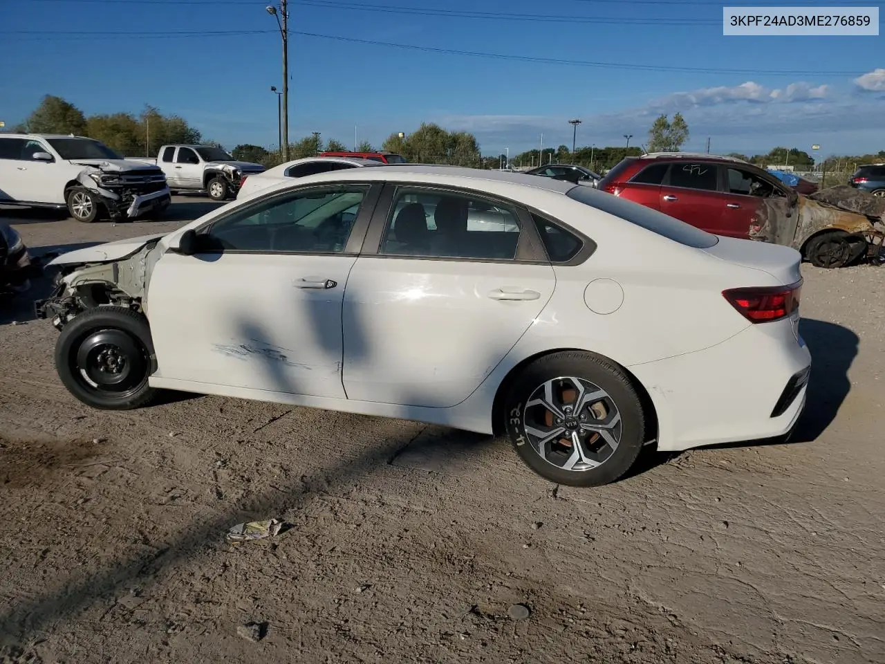 2021 Kia Forte Fe VIN: 3KPF24AD3ME276859 Lot: 71435084