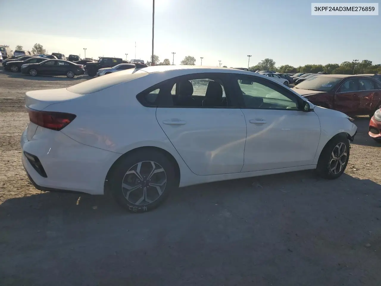 2021 Kia Forte Fe VIN: 3KPF24AD3ME276859 Lot: 71435084