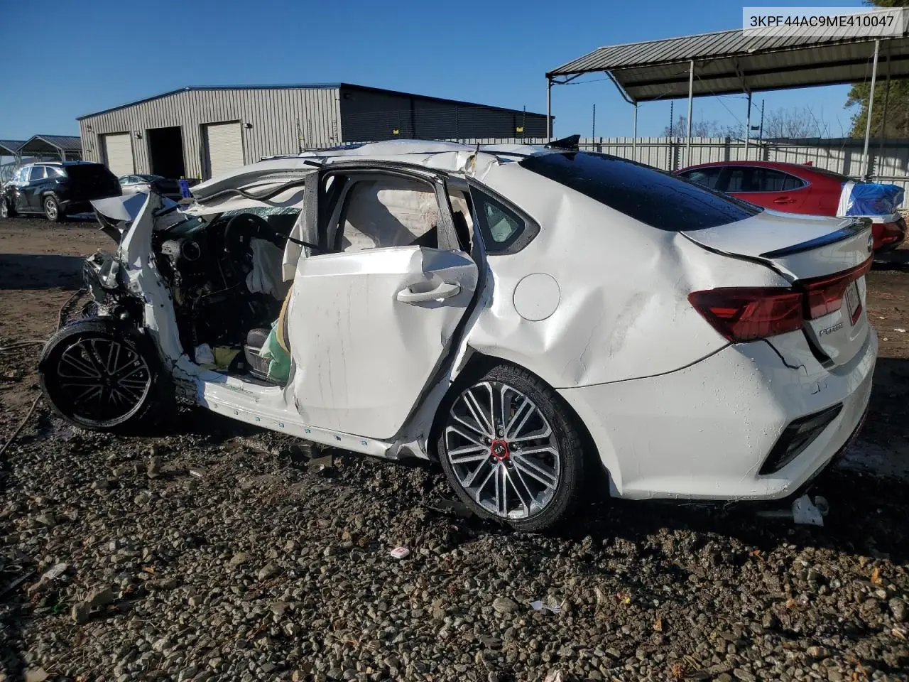 2021 Kia Forte Gt VIN: 3KPF44AC9ME410047 Lot: 88298425