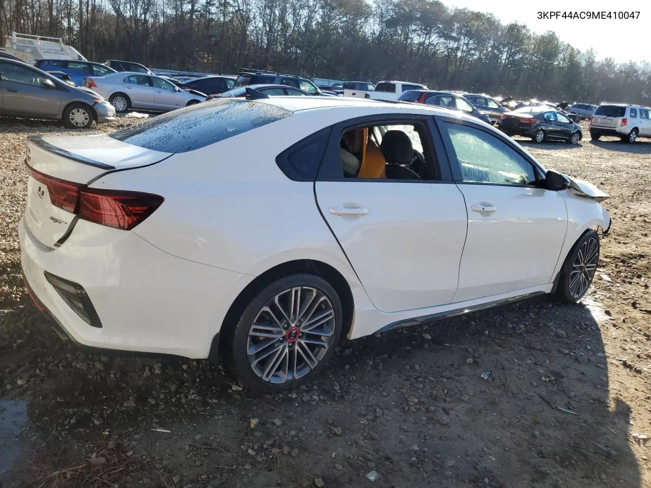 2021 Kia Forte Gt VIN: 3KPF44AC9ME410047 Lot: 88298425