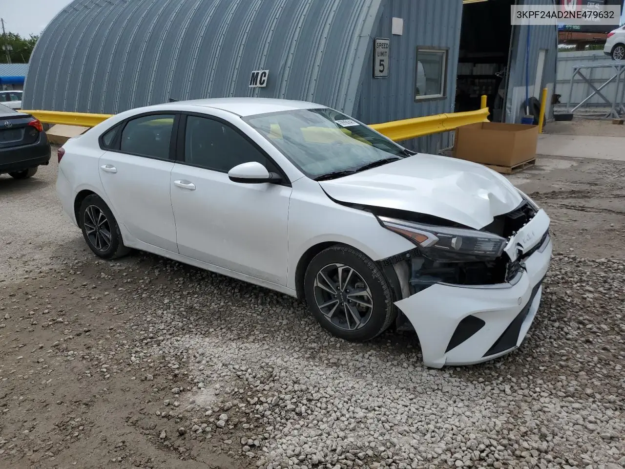 2022 Kia Forte Fe VIN: 3KPF24AD2NE479632 Lot: 55331825