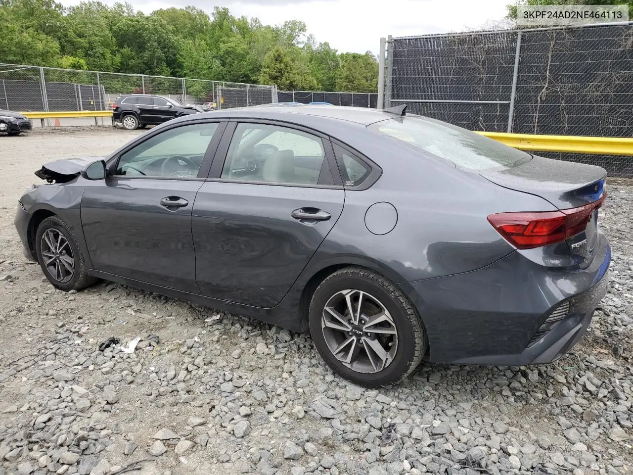 2022 Kia Forte Fe VIN: 3KPF24AD2NE464113 Lot: 55889335