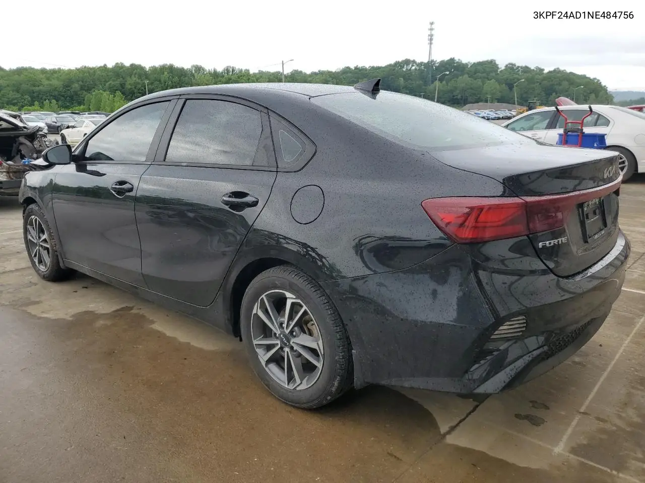 2022 Kia Forte Fe VIN: 3KPF24AD1NE484756 Lot: 56635495