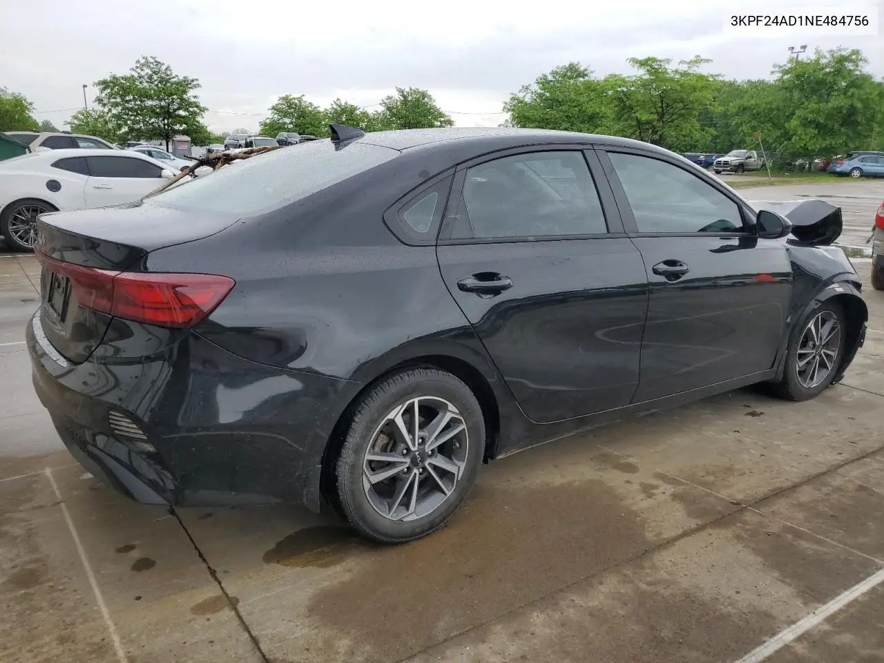 2022 Kia Forte Fe VIN: 3KPF24AD1NE484756 Lot: 56635495