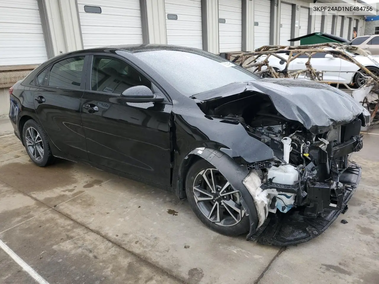 2022 Kia Forte Fe VIN: 3KPF24AD1NE484756 Lot: 56635495