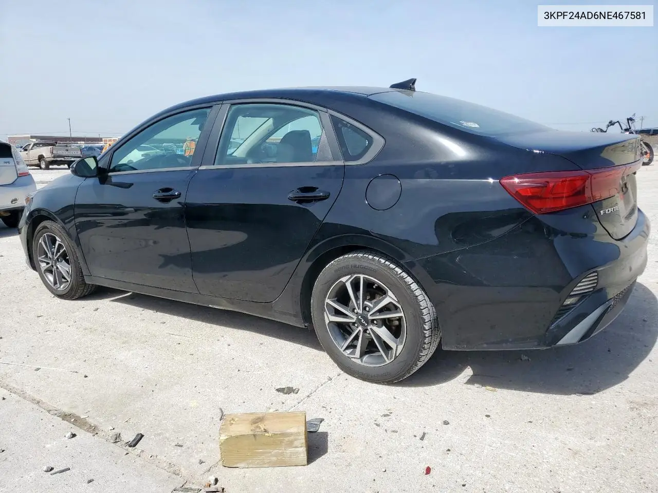 2022 Kia Forte Fe VIN: 3KPF24AD6NE467581 Lot: 56874885