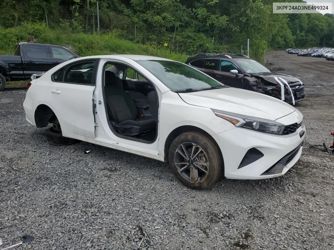 2022 Kia Forte Fe VIN: 3KPF24AD3NE499324 Lot: 58827665