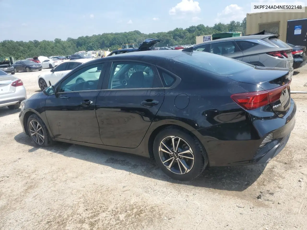 2022 Kia Forte Fe VIN: 3KPF24AD4NE502148 Lot: 61691665
