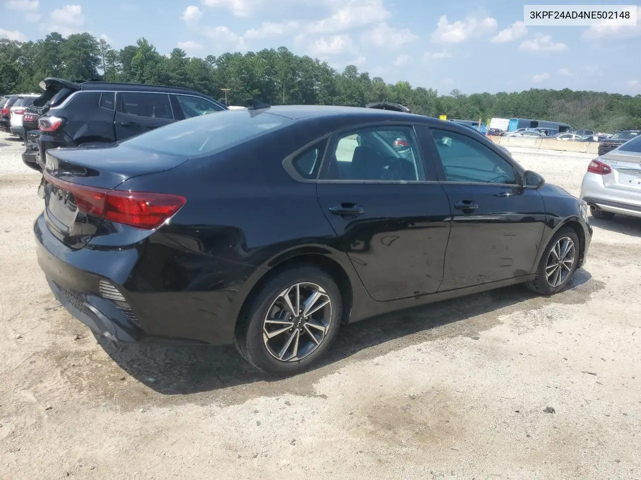 2022 Kia Forte Fe VIN: 3KPF24AD4NE502148 Lot: 61691665