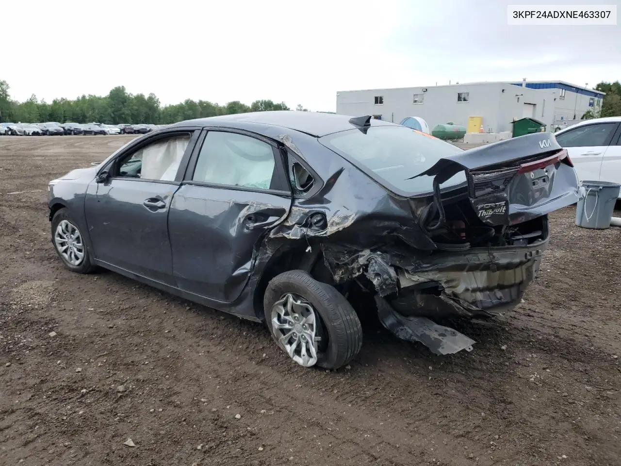 2022 Kia Forte Fe VIN: 3KPF24ADXNE463307 Lot: 62080095