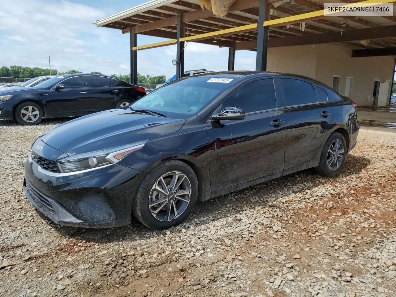 2022 Kia Forte Fe VIN: 3KPF24AD9NE417466 Lot: 62757945