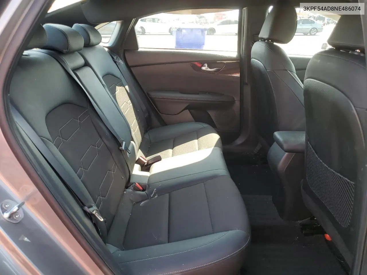2022 Kia Forte Gt Line VIN: 3KPF54AD8NE486074 Lot: 62958785