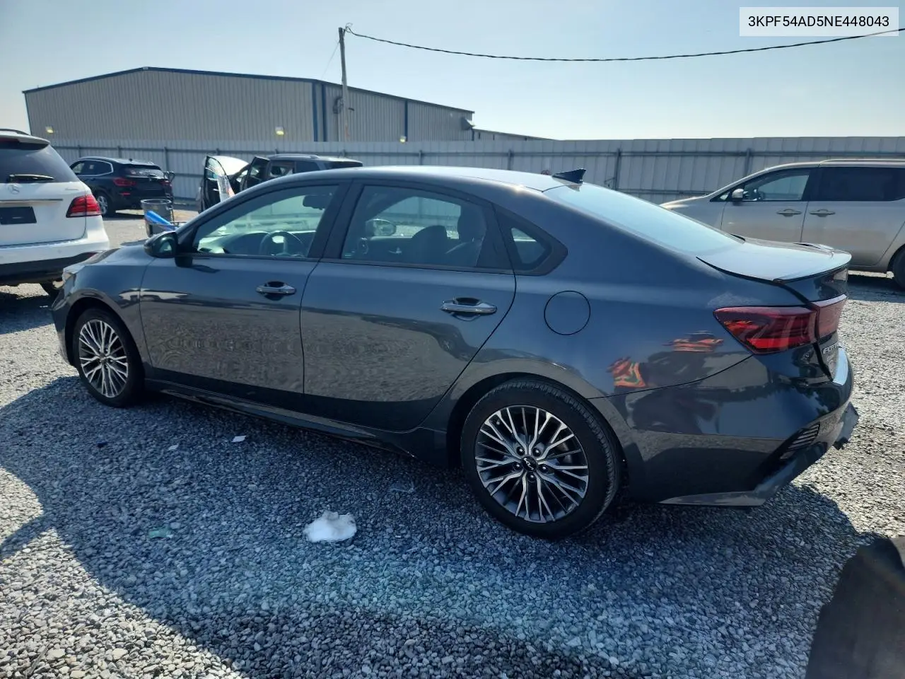 2022 Kia Forte Gt Line VIN: 3KPF54AD5NE448043 Lot: 63022985