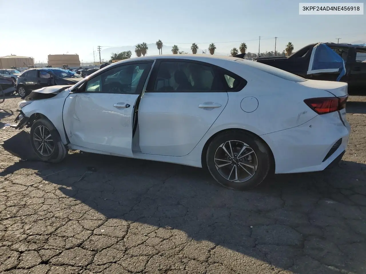 2022 Kia Forte Fe VIN: 3KPF24AD4NE456918 Lot: 65830875