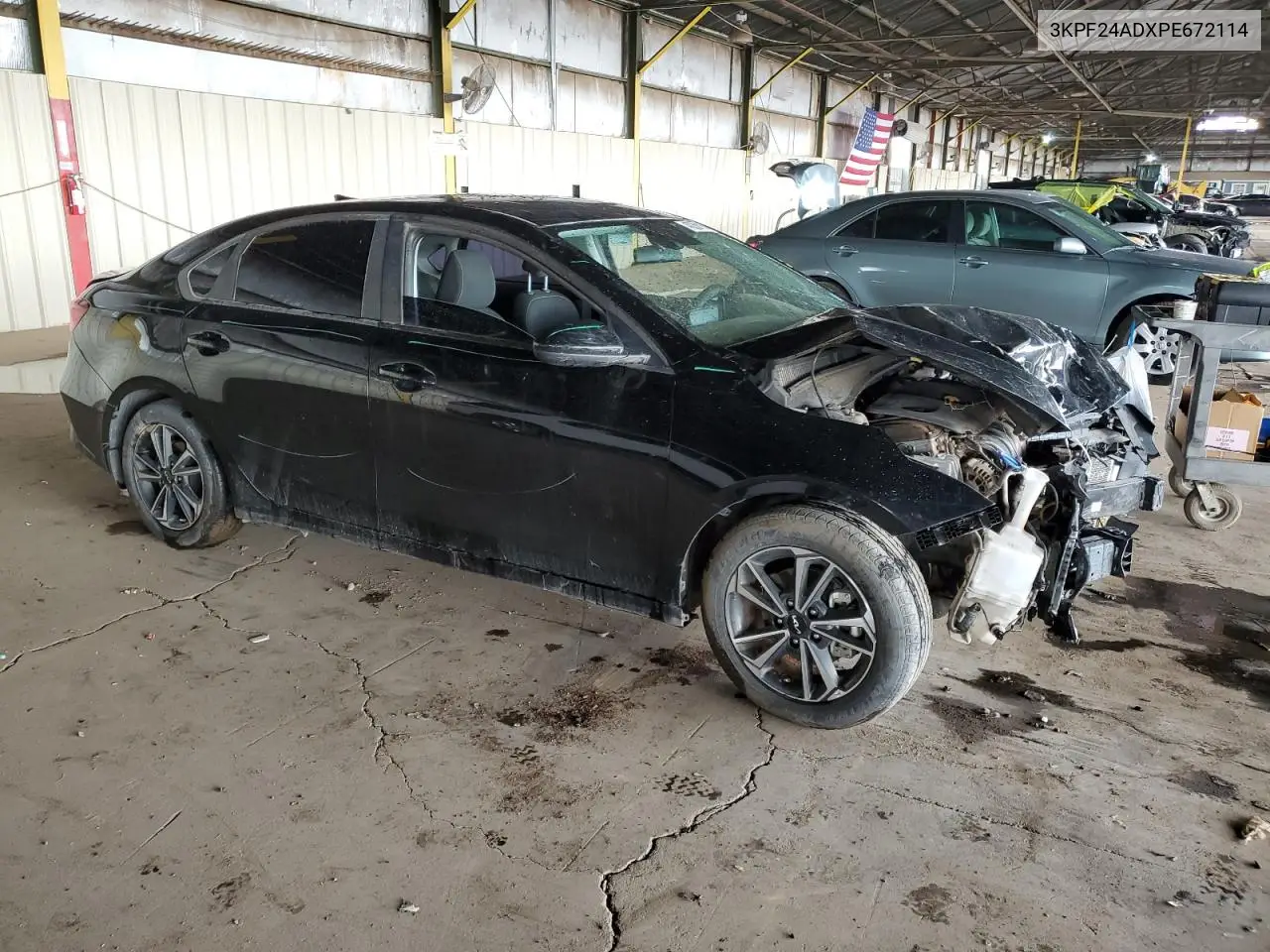 2023 Kia Forte Lx VIN: 3KPF24ADXPE672114 Lot: 48258125