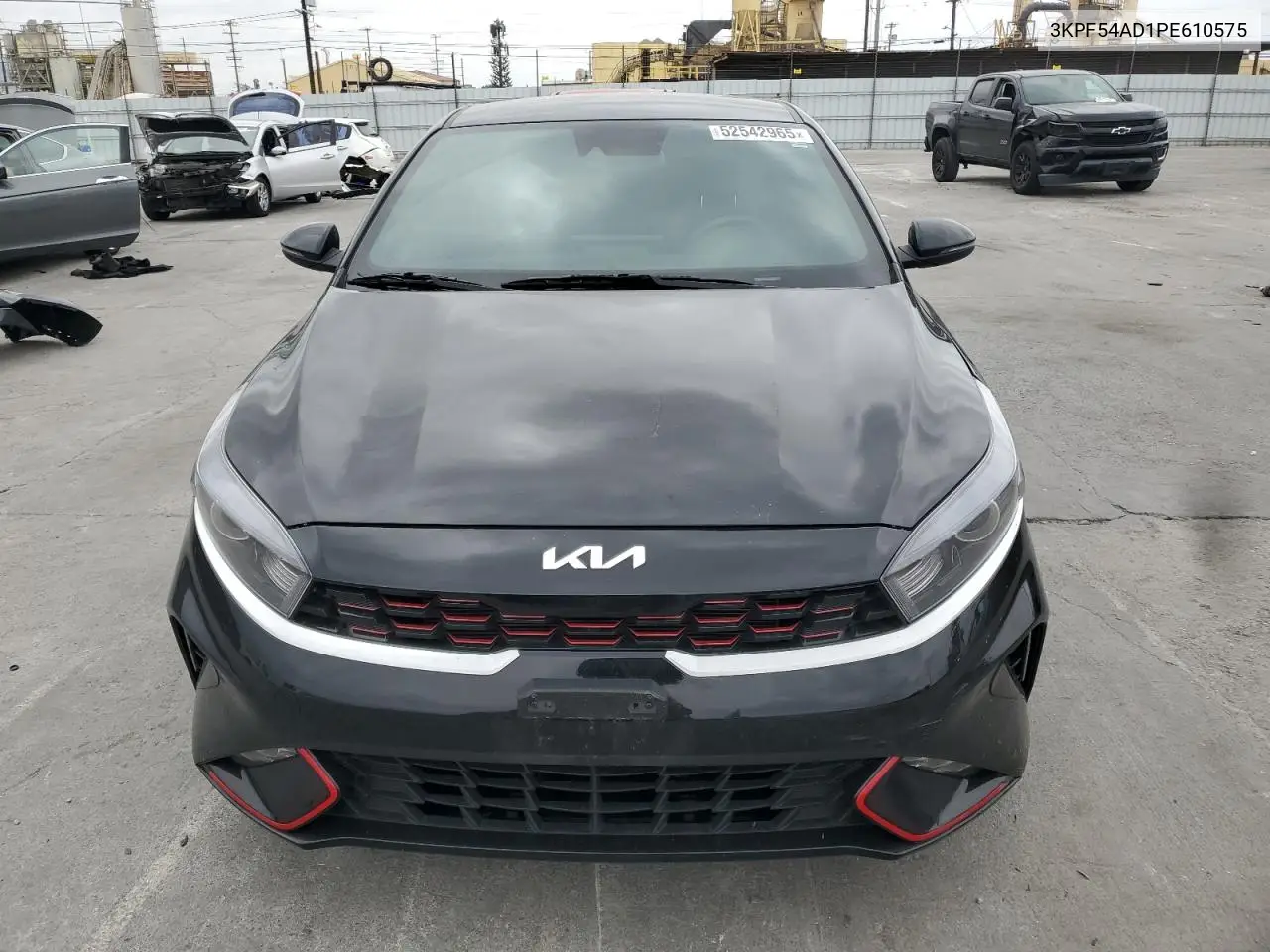 2023 Kia Forte Gt Line VIN: 3KPF54AD1PE610575 Lot: 52542965