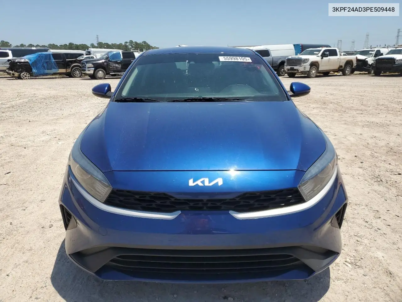 2023 Kia Forte Lx VIN: 3KPF24AD3PE509448 Lot: 55998105