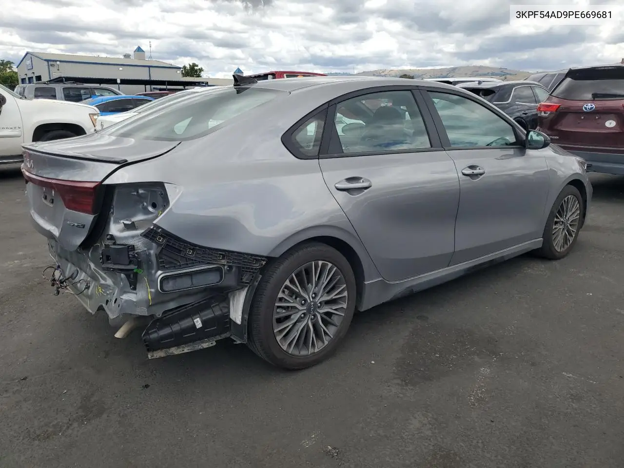 2023 Kia Forte Gt Line VIN: 3KPF54AD9PE669681 Lot: 56184225