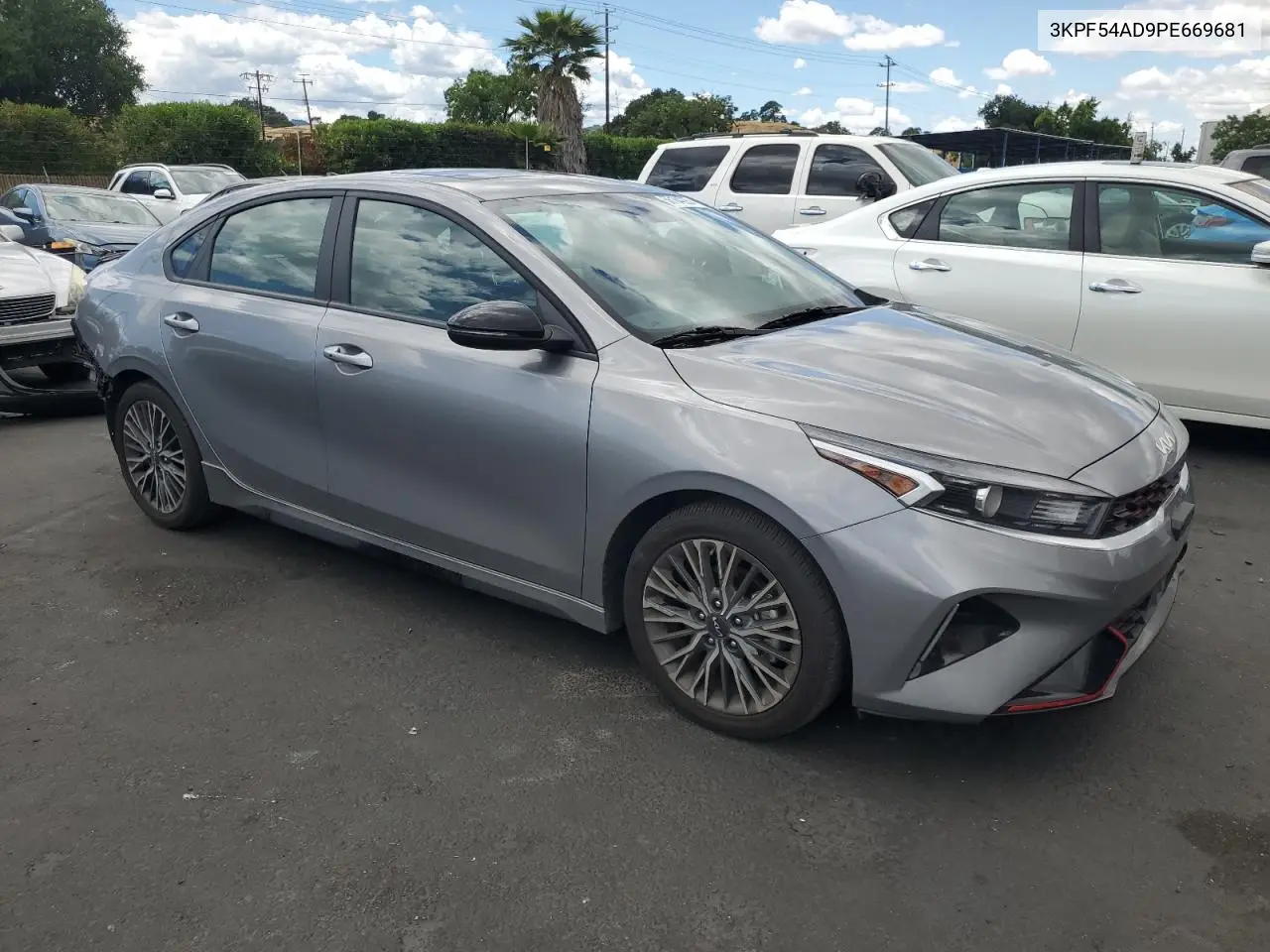 2023 Kia Forte Gt Line VIN: 3KPF54AD9PE669681 Lot: 56184225