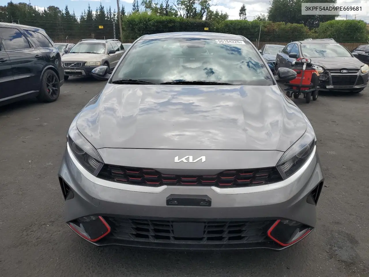 2023 Kia Forte Gt Line VIN: 3KPF54AD9PE669681 Lot: 56184225