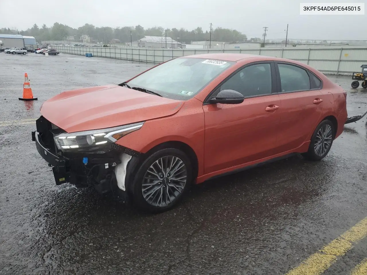 2023 Kia Forte Gt Line VIN: 3KPF54AD6PE645015 Lot: 56632935