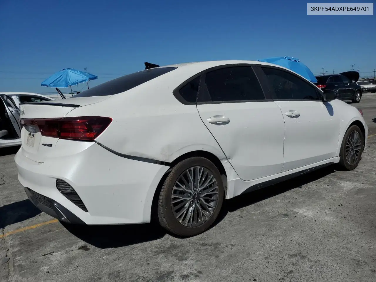 2023 Kia Forte Gt Line VIN: 3KPF54ADXPE649701 Lot: 56754995