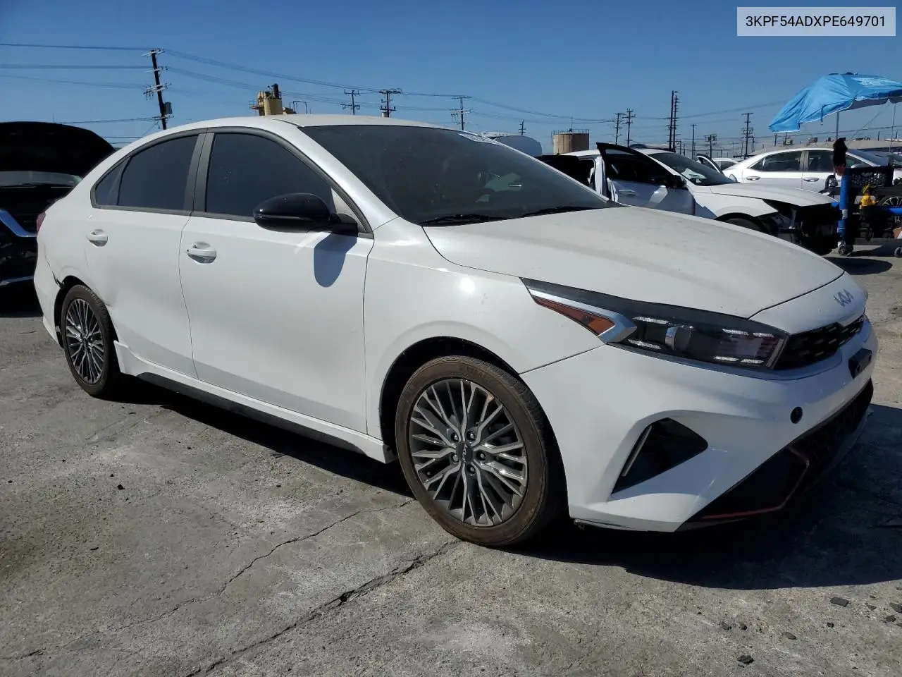 2023 Kia Forte Gt Line VIN: 3KPF54ADXPE649701 Lot: 56754995