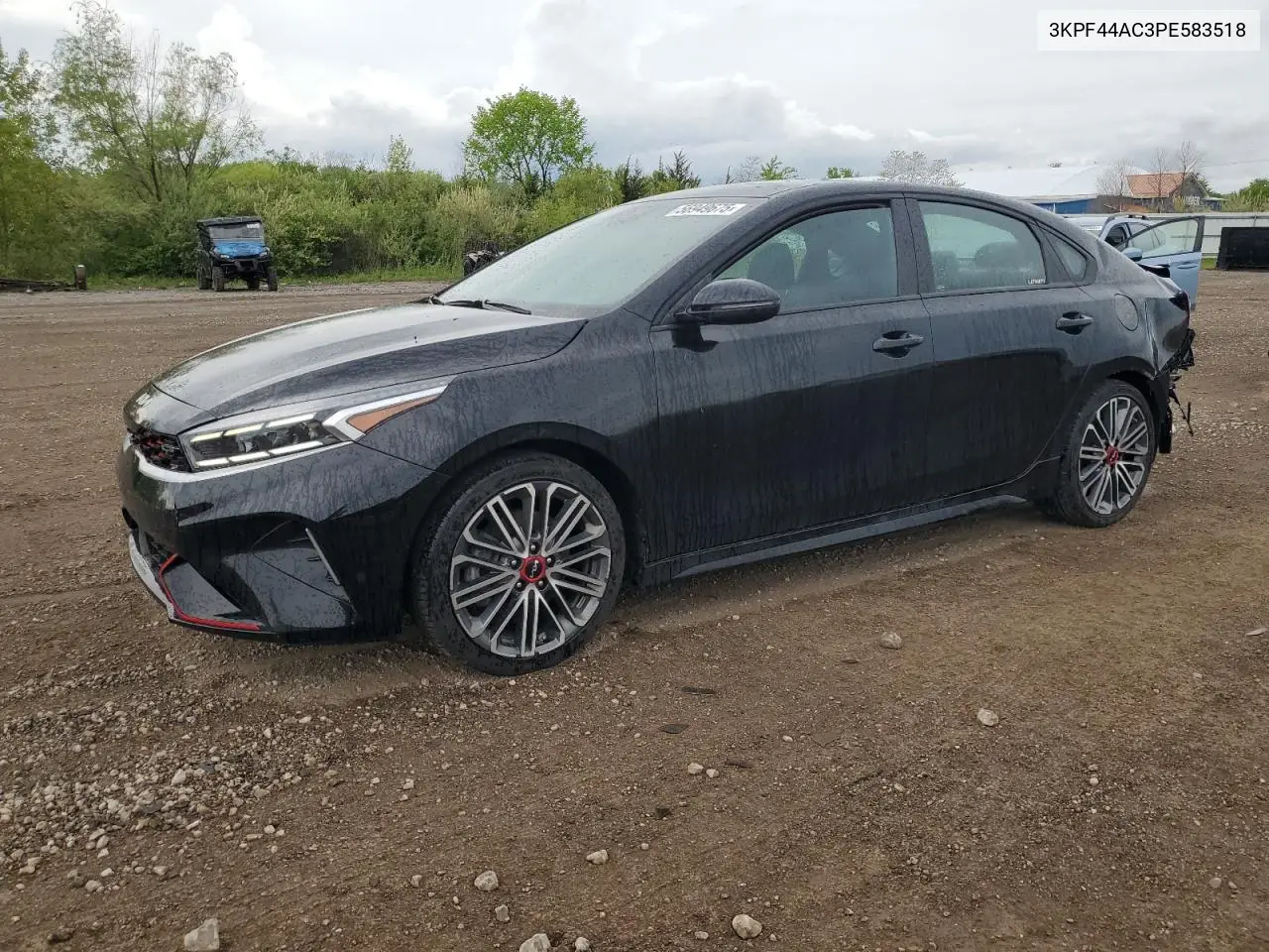 2023 Kia Forte Gt VIN: 3KPF44AC3PE583518 Lot: 56949675