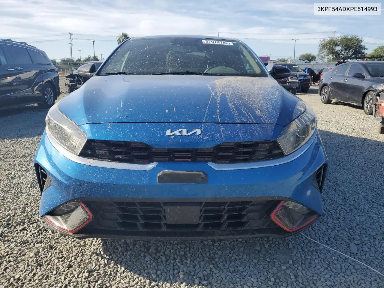 2023 Kia Forte Gt Line VIN: 3KPF54ADXPE514993 Lot: 57074785