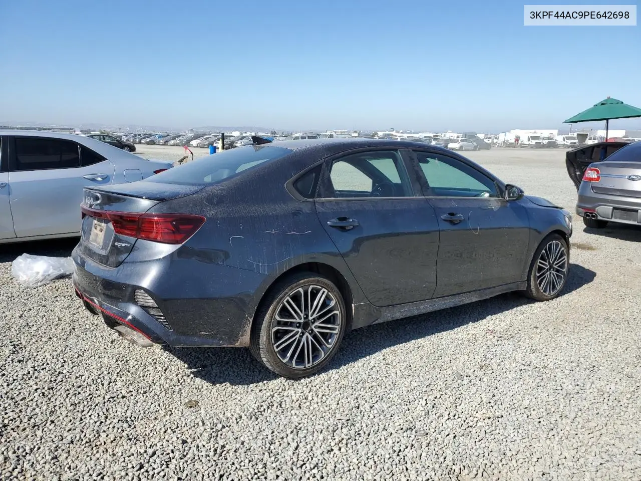 2023 Kia Forte Gt VIN: 3KPF44AC9PE642698 Lot: 62264435