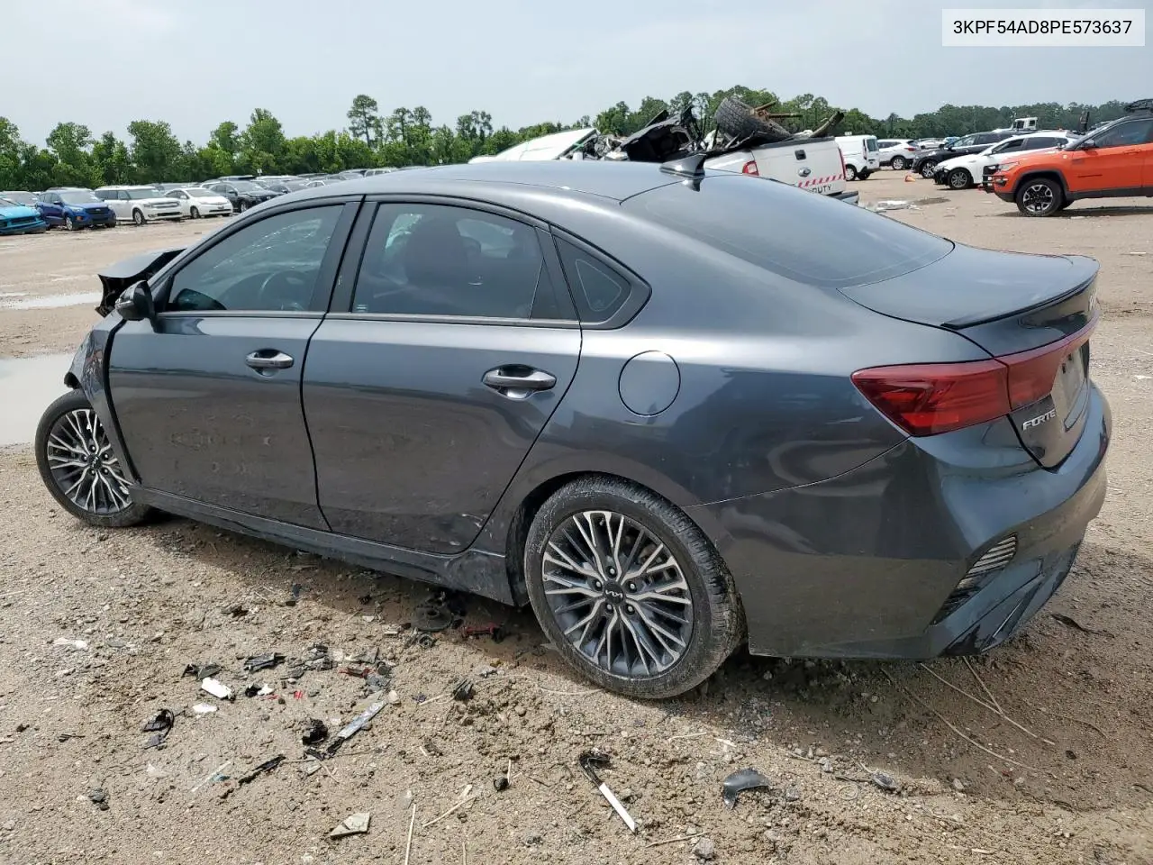 2023 Kia Forte Gt Line VIN: 3KPF54AD8PE573637 Lot: 62354835
