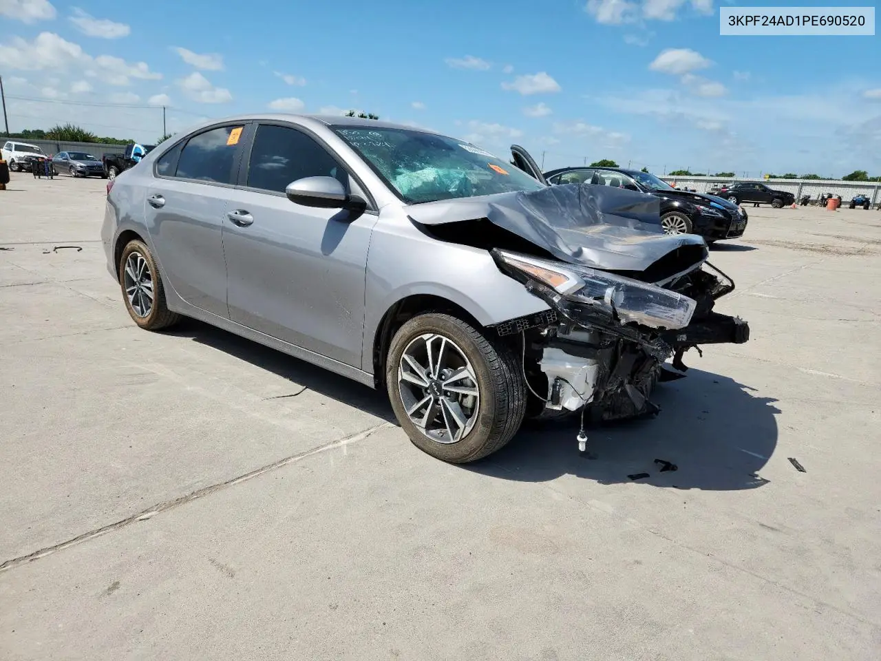 2023 Kia Forte Lx VIN: 3KPF24AD1PE690520 Lot: 62668335